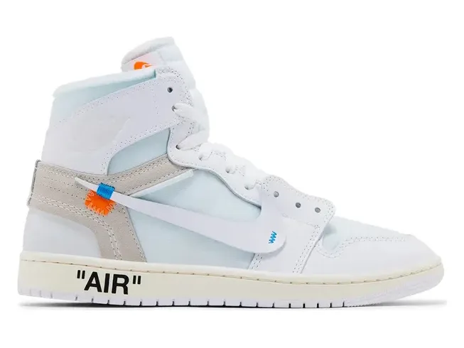 Off-White x Air Jordan 1 Retro High OG "Alaska"